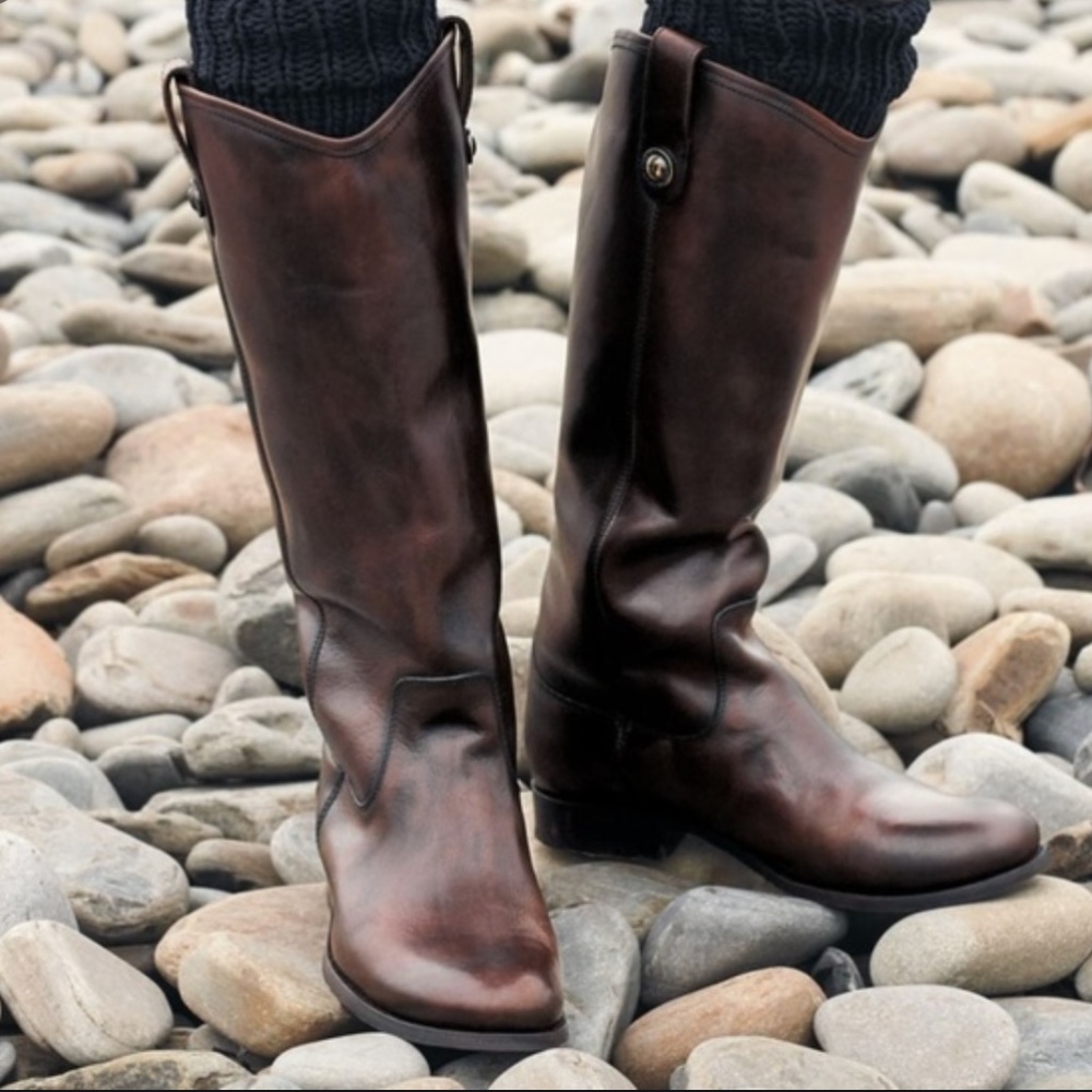 FRYE - Melissa Button Lug Boots